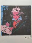 Andy Warhol Signed - Beethoven - Certificate Leo Castelli