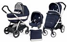 Trio Peg Perego Book 51. Passeggino, Navicella, Seg. Auto. Vas. Bagno e Sponda