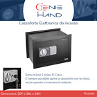 Cassaforte Elettronica a Muro da Incasso Invisibile con Chiave Serratura B-Class