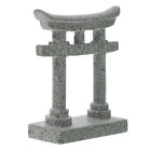 Sandstone Shrine Figurine Aquarium Ornament Zen Garden Decor