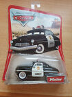 CARS - SHERIFF Desert Card - Mattel Disney Pixar error scritto mater nuovo