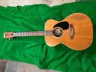 Vintage Small bodied 1970 s Acoustic Guitar Kasuga Model F-211 Made in Japan MIJ