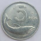 5 LIRE DELFINO  1956 REPUBLICA ITALIANA