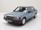 Mercedes 190 E W201 1984 hellblau metallic Modellauto 1:18 Norev