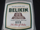 Belikin Beer Iron On transfer  8cm x 8cm  Belize Central America chest iron on