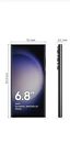 Cellulare Smartphone Samsung Galaxy S23 ULTRA 5G 6,8” 8+256GB S918 BLACK