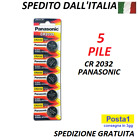 Batterie litio Panasonic CR2032 3V  Pile DL orologio bottone blister