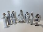 Job Lot Of 7 Lladro Figurines, *Damaged*