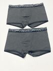 Tezenis Mens Double pack Micro Fibre Boxer Colour D Grey Style # 2SB561 Size M