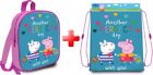 PEPPA PIG SET ASILO ZAINETTO + SACCA OFFERTA PEPPA PIG