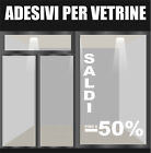 vetrofanie vetrofania vetrine wall stickers saldi fuori tutto prezzi sales a0582