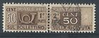 1946-51 ITALIA USATO PACCHI POSTALI 50 CENTESIMI