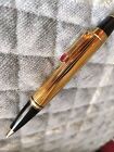 Montblanc Boheme Rouge gold plated pinstripe ballpoint pen