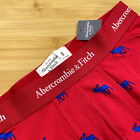 Abercrombie & Fitch A&F Iroquois Mountain Red Boxer Briefs - Size Small
