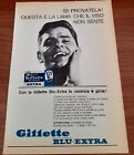 Pubblicità lamette Gilette Blu Extra (1962)