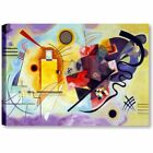 Kandinsky Giallo Rosso Blu 70x50 quadro moderno tela astratto soggiorno ufficio