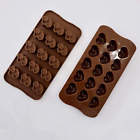 Stampi per Cioccolatini,2 Pack Silicone Stampi Forma Di Cuore Antiaderente