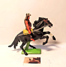 Soldatino toy soldier Britains LTD Indiano a cavallo plastica scala 1:32