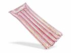 INTEX 58720 MATERASSINO GONFIABILE GLITTER ROSA MARE SALVAGENTE PINK SUMMER