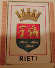 ITALIA  1978 FIGURINA  STEMMA RIETI