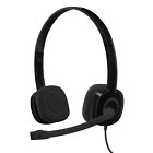 Logitech H151 Cuffia Stereo, Nero Cuffie Gaming