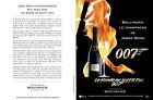 Original France FOLDER BOLLINGER James Bond 007