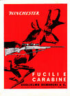 Winchester fucili e carabine.  Advertising  1962