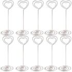 DOULEIN Memo Clip ，10Pcs Segnaposto A Forma di Cuore Porta Segnaposto Clip P