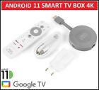 Decoder Ricevitore Mini Android 11 Smart Tv Box Google 4k UHD WiFi Lan Bluetooth