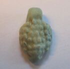 Ancient Egyptian rare grape amulet in faience with documentation