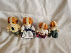 Sylvanian Families famiglia 4 personaggi cani Beagle