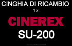 ★CINGHIA DI RICAMBIO MOTORE 1 x PROIETTORE SUPER 8 mm CINEREX SU-200★