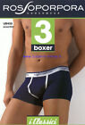 Gruppo 3 boxer uomo Rosso Porpora UB450