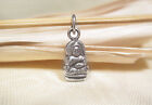 Kleiner Buddha Anhänger - massives 925 Sterling Silber - Talisman - Nepal