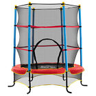 HOMCOM Trampolino Elastico per Bambini 3-6 da Interno ed Esterno Multicolore