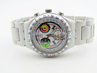 SWATCH IRONY CHRONO ALL OVER - MIT FLIPLOCKARMBAND - REFURBISHED