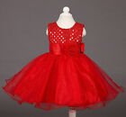 Vestito Cerimonia Feste Natale Bambina Party Girl Christmas Dress CDR013