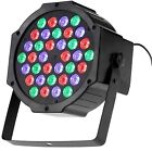 Proiettore RGB Multicolore 36 LED Luci da Discoteca Strobo Sensore Sonoro Feste