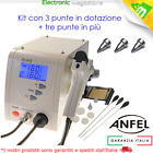 DISSALDATORE ZD-915 STAZIONE PISTOLA DISSALDANTE DESOLDERING STATION REWORK GUN