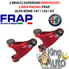 2 BRACCI OSCILLANTI SUPERIORI RINFORZATI RACING FRAP ALFA ROMEO 147-156 -GT