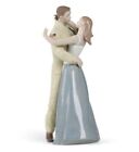 NEW NAO BY LLADRO WELCOME HOME COUPLE FIGURINE #1605 BRAND NIB SOLDIER RARE F/SH