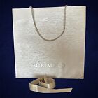 Mikimoto Pearl Gift Bag Cream Shimmer 34x34x18cm Cord Handles + Ribbon EMPTY