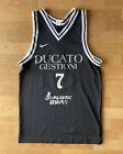 Canotta matchworn basket n. 7 MENS SANA SIENA 1998 maglia vintage jersey  calcio