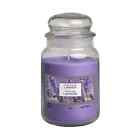 3pz Candele Profumate Zucchierera Lavanda 550gr 100 Ore Stile Yankee Candle