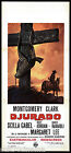 DJURADO LOCANDINA CINEMA MONTGOMERY CLARK SPAGHETTI WESTERN 1967 PLAYBILL POSTER