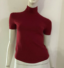 ONYX Maglia dolcevita rosso bordeuax Tg Unica