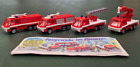 Serie Sorpresine Kinder Ferrero Vigili del Fuoco tedesca 1995 COMPLETA + CARTINE