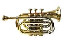 MINI TROMBA TASCABILE OTTONE NICHEL finitura Bb Pocket Trumpet