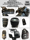 Nikon D7100 usata + Kit 18-105 VR Kit e Nikon AF-S Micro Nikkor 60mm+Accessori