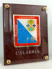 Crest in Legno Legione Carabinieri Calabria Raro